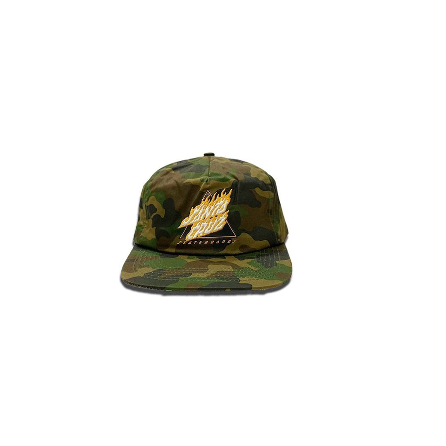 SANTA CRUZ FLAME NOT A DOT SNAPBACK - CAMO
