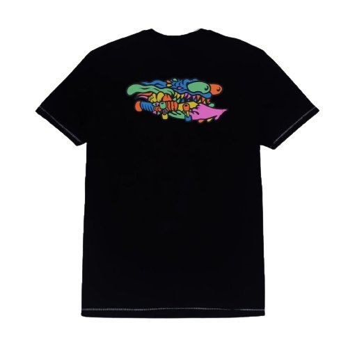 SANTA CRUZ MEEK SLASHER FUSION TEE-BLACK
