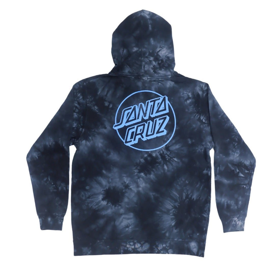 SANTA CRUZ OPUS DOT PULLOVER TIE DYE HOODIE-BLACK – The Rail PH