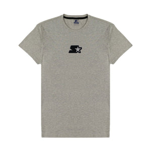 STARTER LOGO TEES 2 HEATHER GRAY