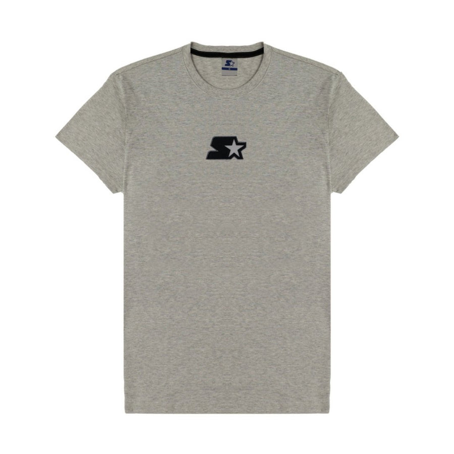 STARTER LOGO TEES 2 HEATHER GRAY