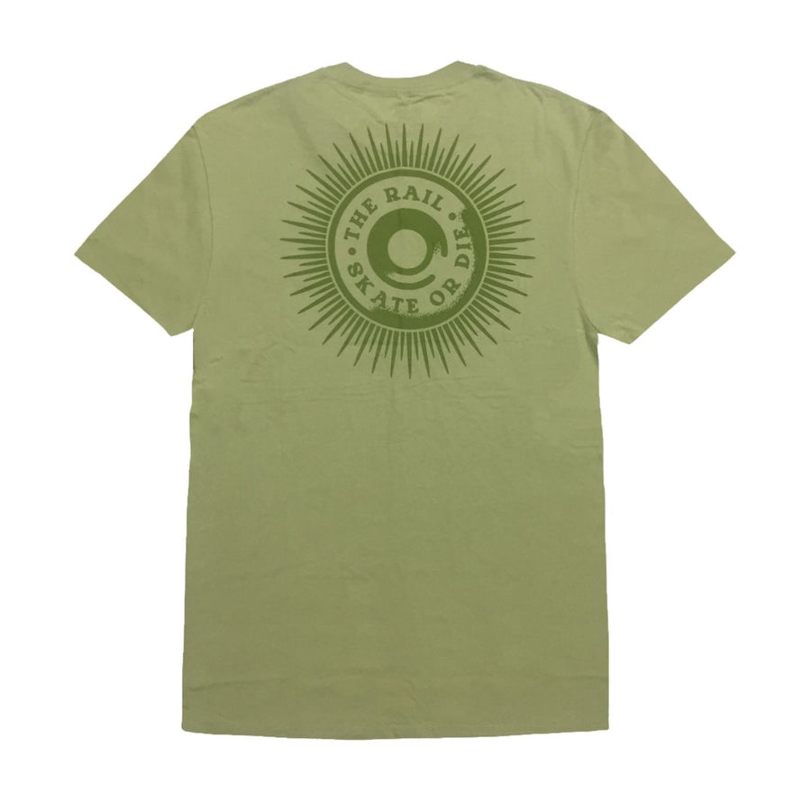 THE RAIL SKATE OR DIE WHEEL TEE