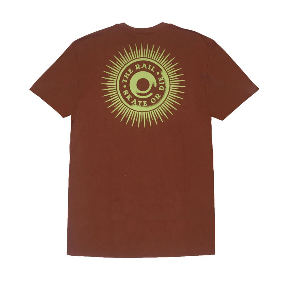 THE RAIL SKATE OR DIE WHEEL TEE