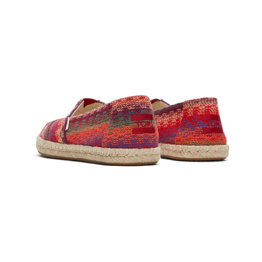 TOMS ALPARAGATA ROPE MLT - GLOBAL STRIPE ESP (WOMENS)