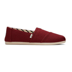 TOMS ALPARGATA - BLACK CHERRY HERITAGE CANVAS (WOMENS)