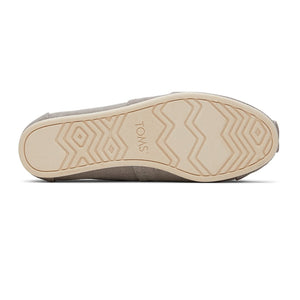 TOMS ALPARGATA - NAVY WIDE RECYCLED COTTON CANVAS (WOMENS)