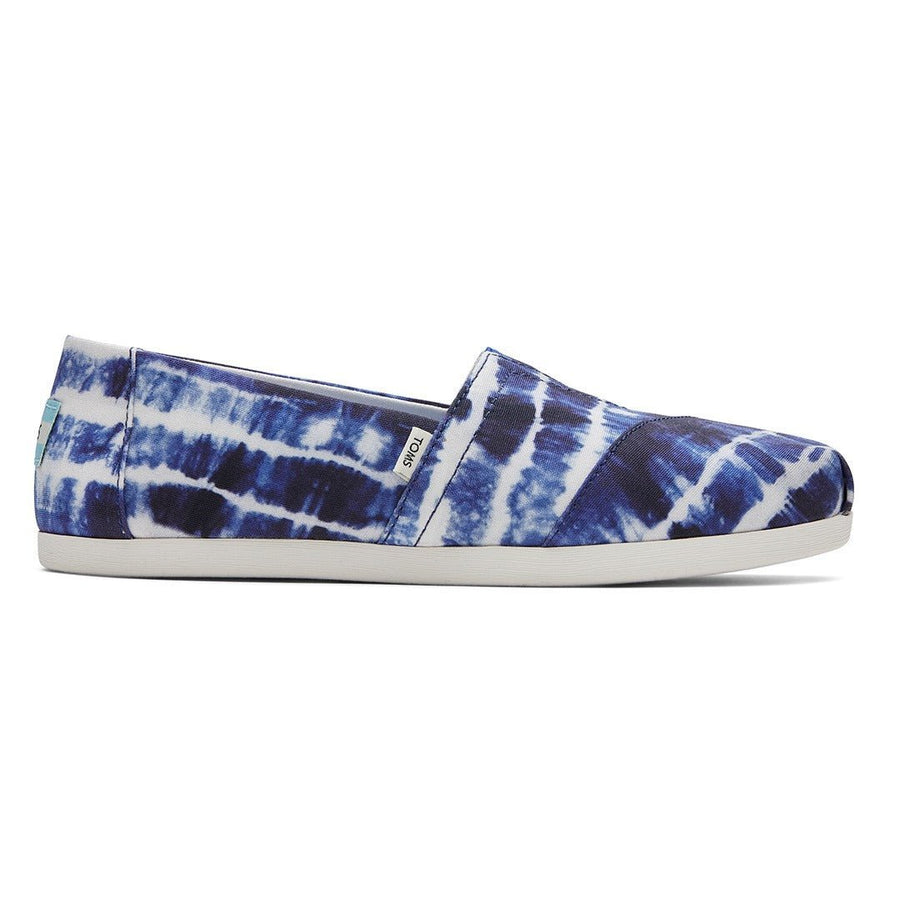 TOMS ALPARGATA - NVY BATIK CANVAS WM ALPR ESP (WOMENS)