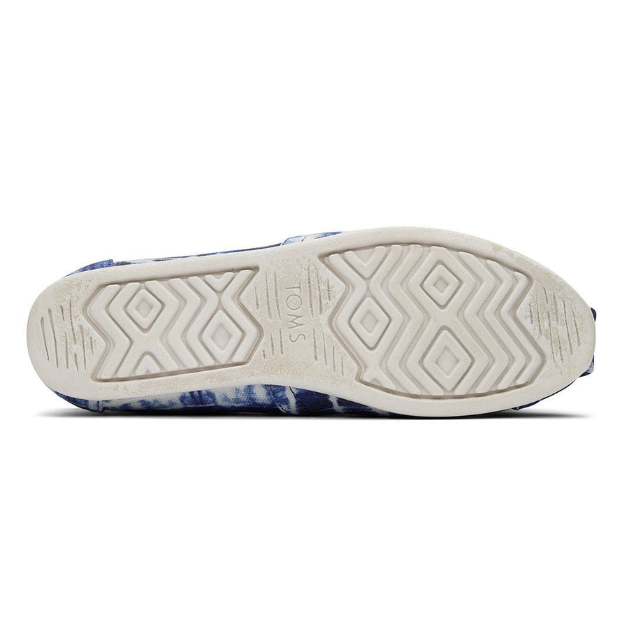 TOMS ALPARGATA - NVY BATIK CANVAS WM ALPR ESP (WOMENS)