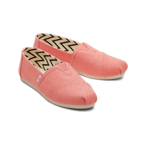 TOMS ALPARGATA - PEA HRTG CANVAS ALPR ESP CVS (WOMENS)