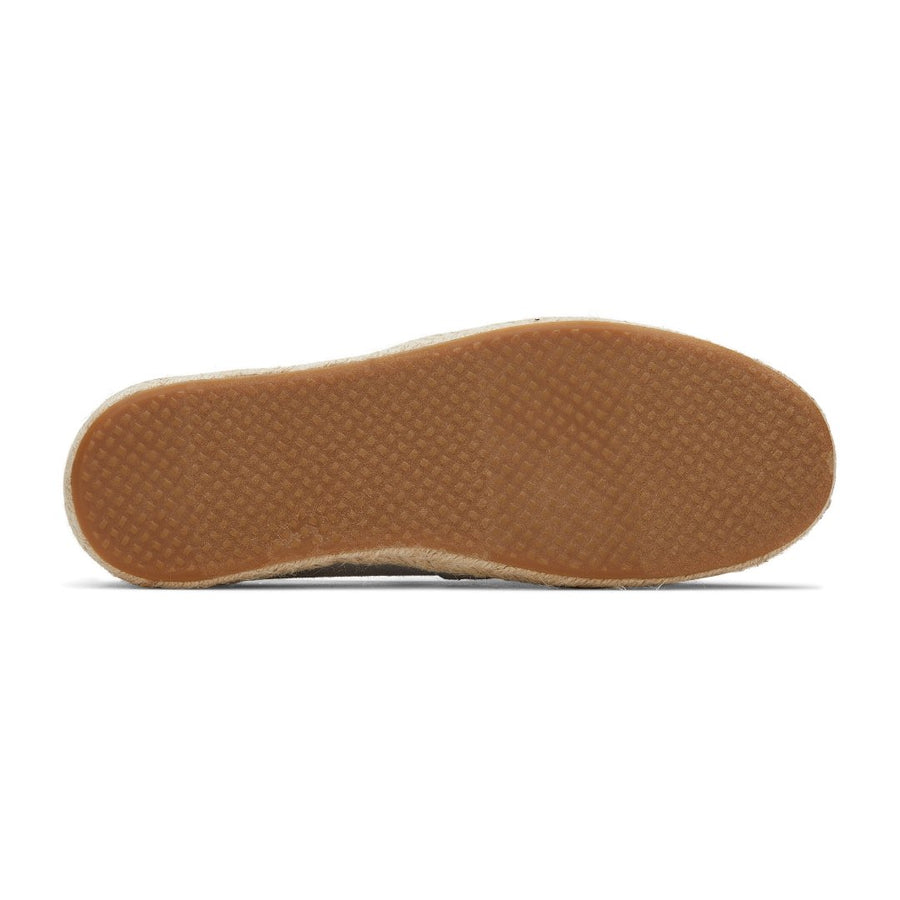 TOMS ALPARGATA - ROPE DRI GRY REC SLUB ALPR ESP CVS (WOMENS)