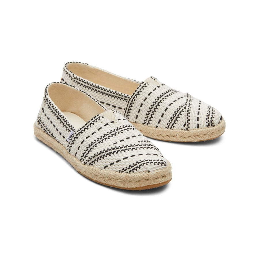 TOMS ALPARGATA - ROPE NAT CHUNKY GLOB WOVN ALPR ESP CVS (WOMENS)