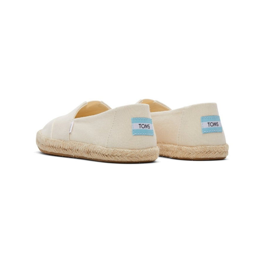 TOMS ALPARGATA - ROPE NAT REC COT SLUB WOVN ALPR ESP CVS (WOMENS)
