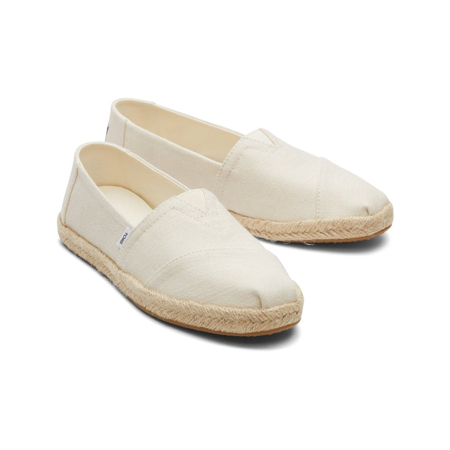 TOMS ALPARGATA - ROPE NAT REC COT SLUB WOVN ALPR ESP CVS (WOMENS)