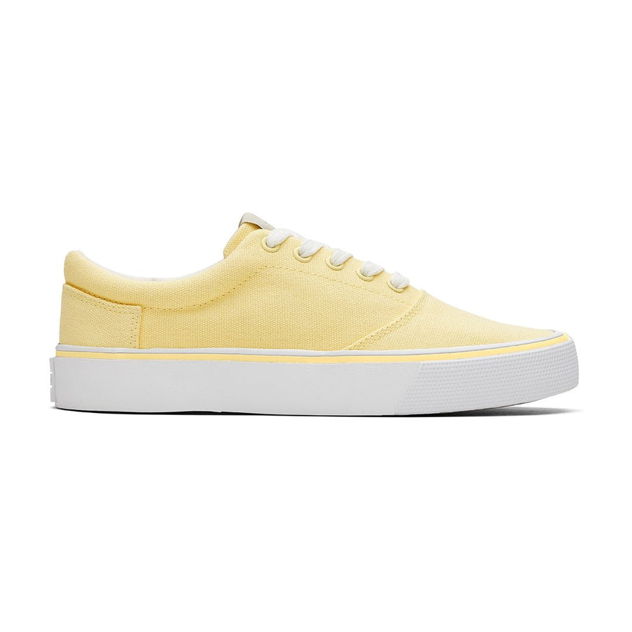 TOMS ALPARGATA FENIX LACE UP - BAN YLW WASHED CVS (WOMENS)