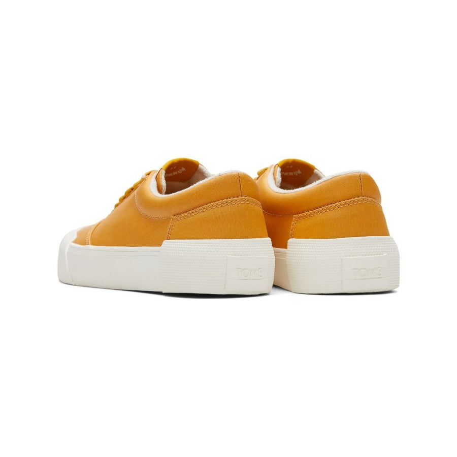 TOMS ALPARGATA FENIX LACE UP-GLD YLW MATTE CVS LACEUP SNEAK (WOMENS)