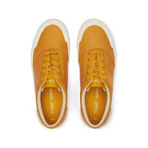 TOMS ALPARGATA FENIX LACE UP-GLD YLW MATTE CVS LACEUP SNEAK (WOMENS)