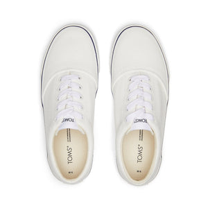 TOMS ALPARGATA FENIX LACE UP - WHT WSH CAN (MENS)