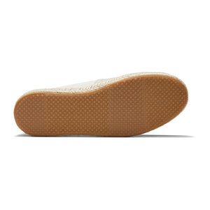 TOMS ALPARGATA ROPE - OXF TAN UNIVERSITY STRIPS ALROPE ESP (WOMENS)