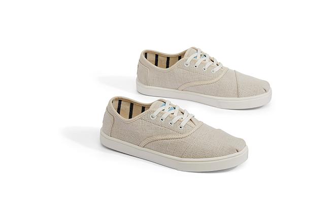 TOMS Cordones Cupsole Sneakers - Natural (WOMENS)