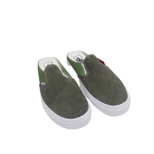 VANS CLASSIC SLIP ON MULE - HAIRY SUEDE GRAPE LEAF
