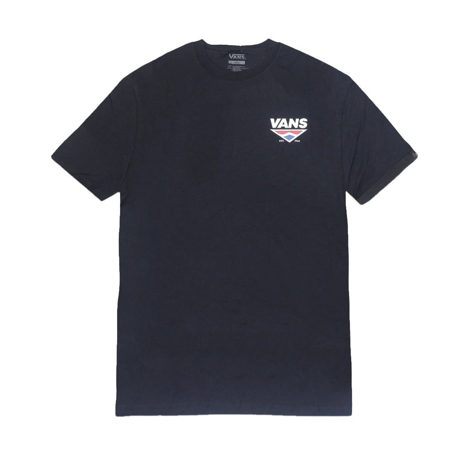 VANS SHAPER TYPE SS TEE - BLACK