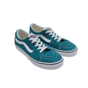 VANS SK8 LOW - SUEDE CANVAS QUETZAL GREEN