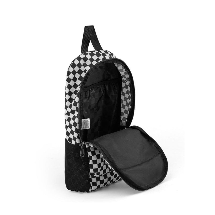 VANS Warp Sling Bag - Black-White Check