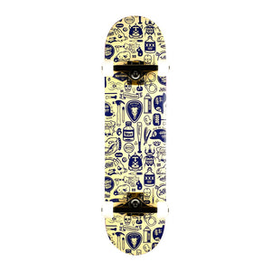 JUSTICE SKATEBOARDS TEXAS YELLOW