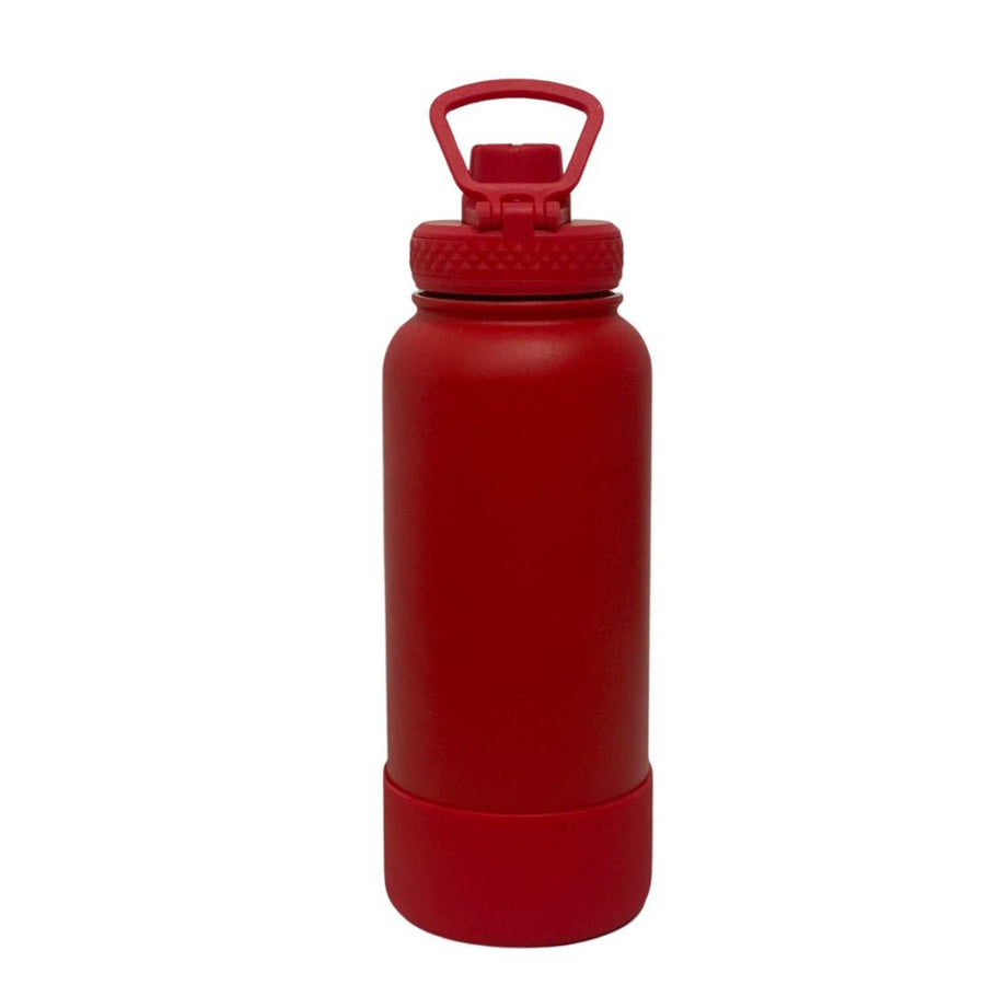 GRIZZLY GRIZZLY X HIGHLAND PEAK WATER BOTTLE - RED