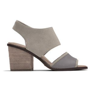 TOMS MAJORCA - BLOCK TPE SUE TAN LTH WM MAJBLK SAND (WOMENS)